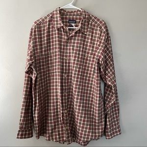 Patagonia button down long sleeve shirt